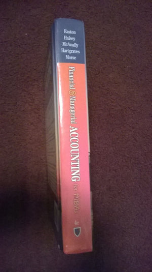 Financial and Managerial Accounting for MBAs,Used