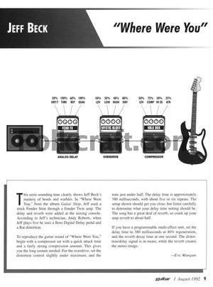 Dod Presents 100 Superstar Guitar Sounds On A Stompbox Budget