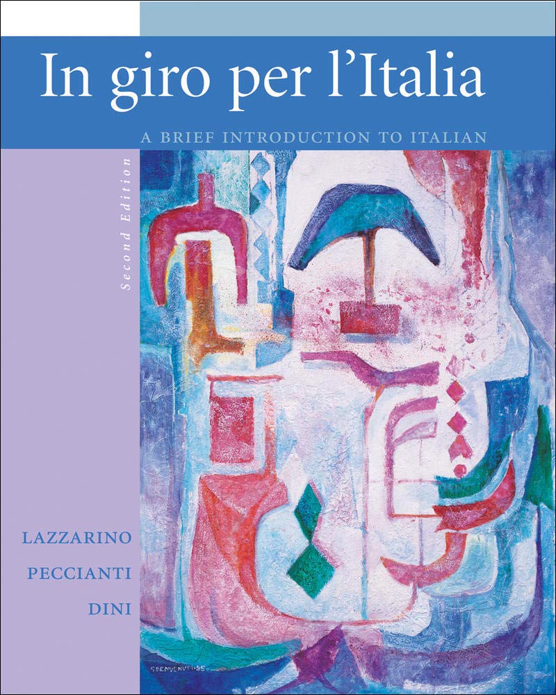 Workbook/Laboratory Manual to accompany In giro per l'Italia,Used