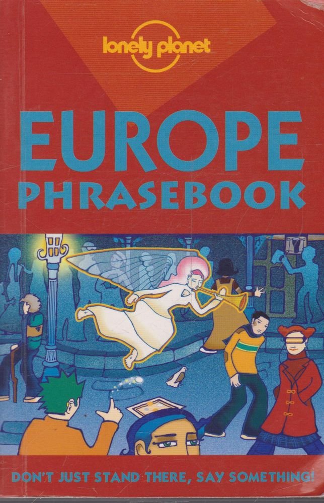 Lonely Planet Europe Phrasebook,Used