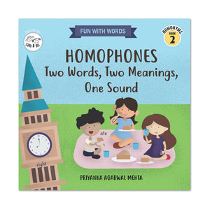 Homophones Book For Kids | Learn Sound-Alike Words With Different Meanings | Fun Vocabulary & Spelling Learning Book For Preschool & Kindergarten (Ages 3-8) (Fun With Words)