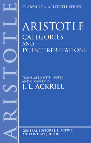 Aristotle's Categories and de Interpretatione,Used