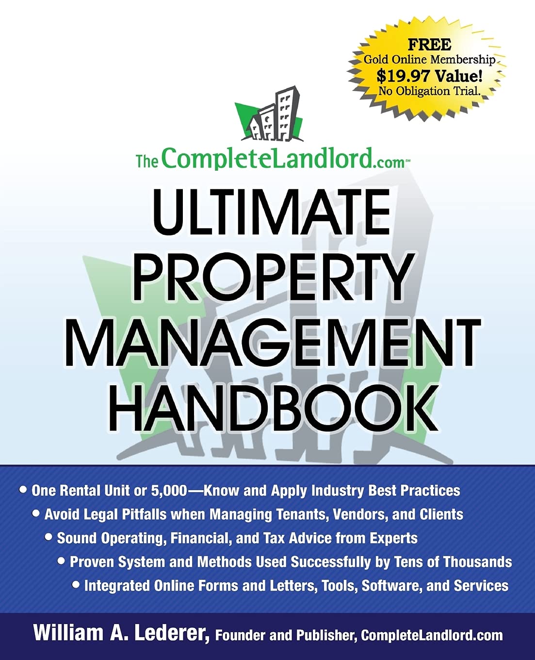 The CompleteLandlord.com Ultimate Property Management Handbook,Used