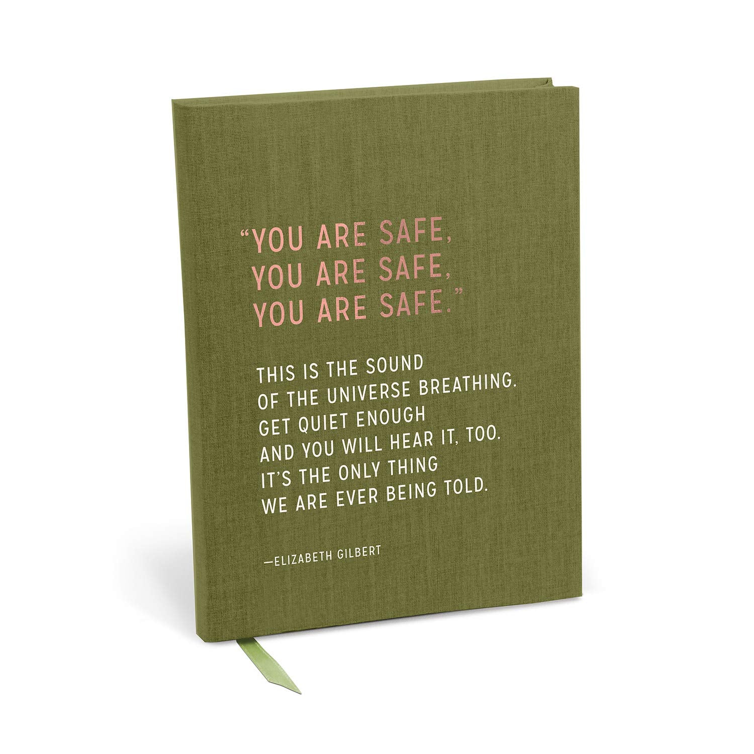 Elizabeth Gilbert for Em & Friends You Are Safe Journal