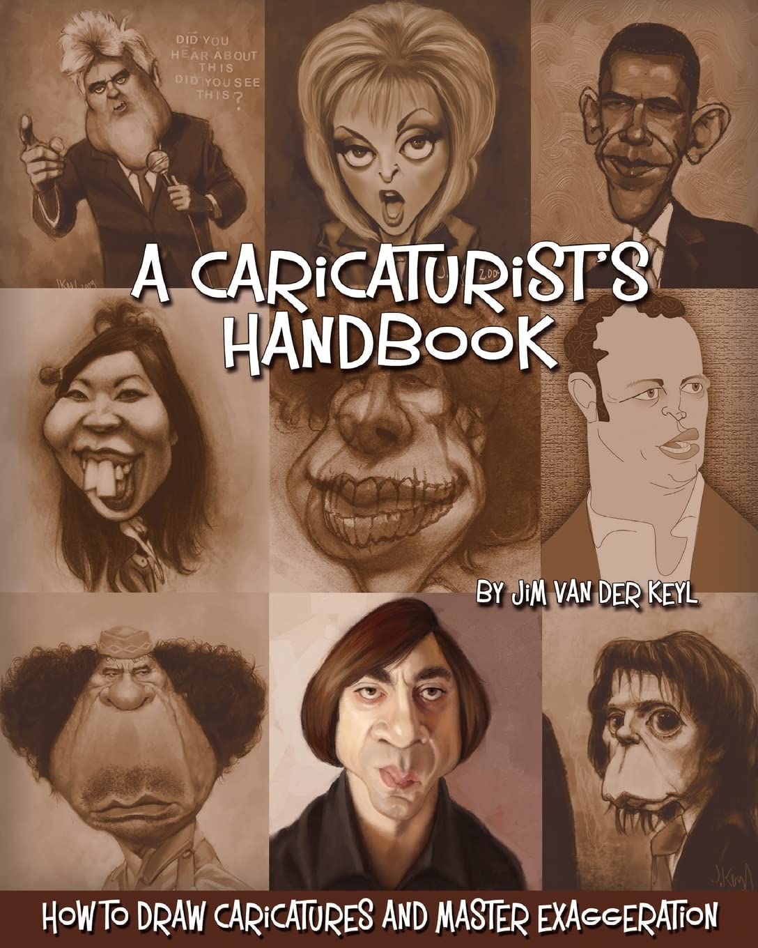 A Caricaturist's Handbook: How to Draw Caricatures and Master Exaggeration,Used