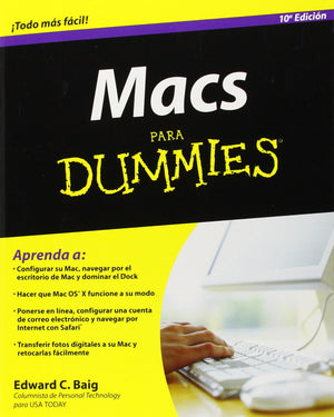 Macs Para Dummies (Spanish Edition),Used