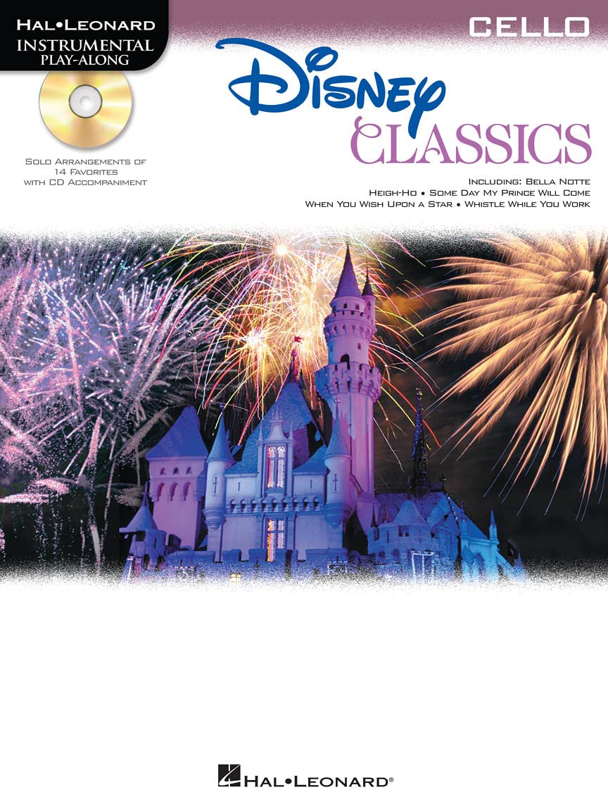 Disney Classics: For Cello Instrumental Playalong Pack,New