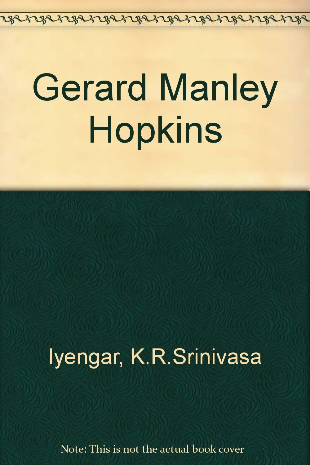 Gerard Manley Hopkins, the man and the poet,,Used
