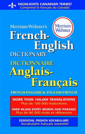 MerriamWebster FrenchEnglish Paperback Dictionary,Used