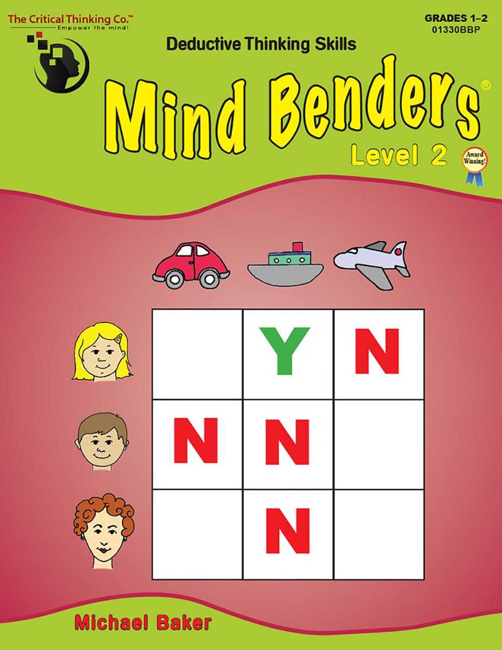 Mind Benders Level 2 Workbook  Deductive Thinking Skills Puzzles (Grades 12),New