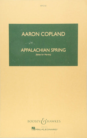Appalachian Spring: Score,Used