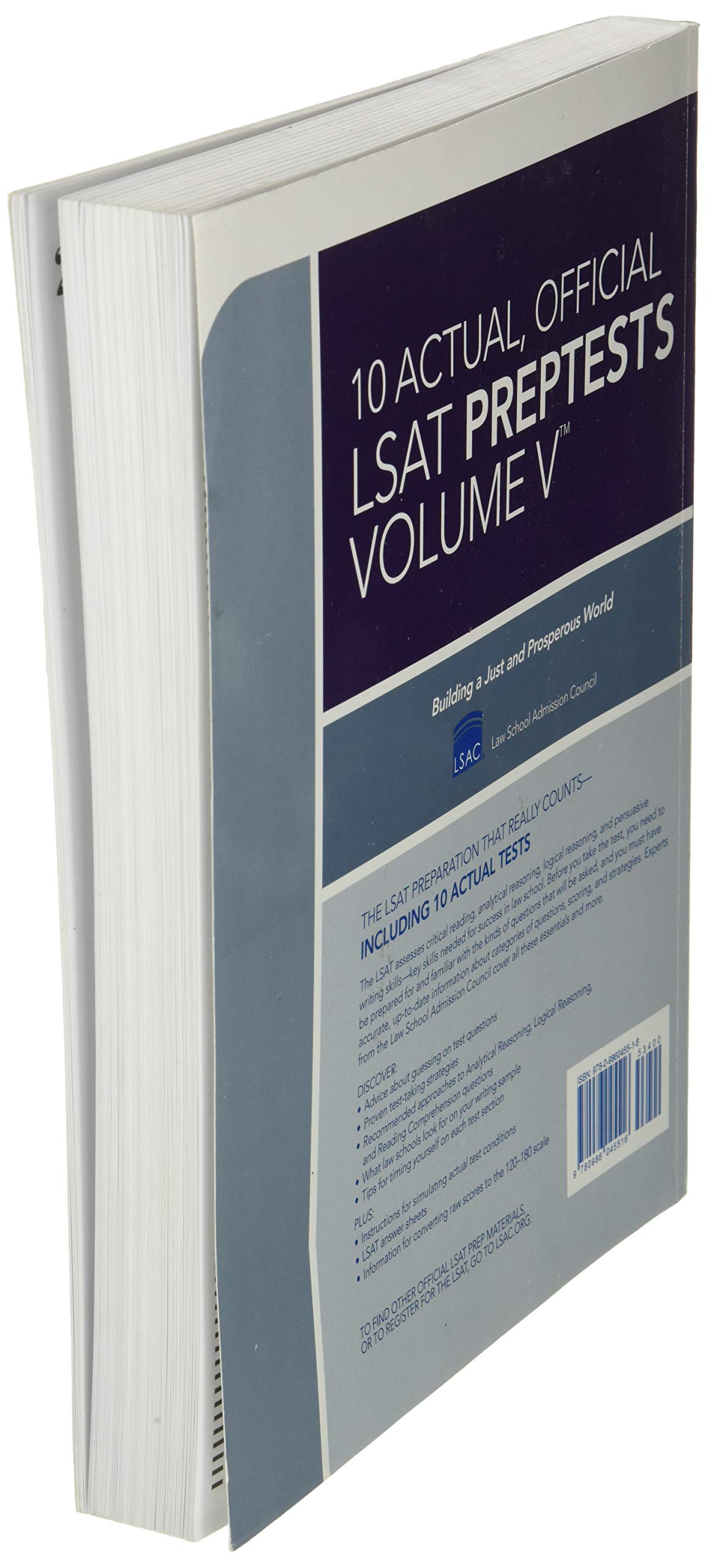 10 Actual, Official Lsat Preptests Volume V: (Preptests 6271) (Lsat Series),New