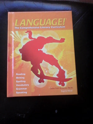 Language! The Comprehensive Literacy Curriculum,Used