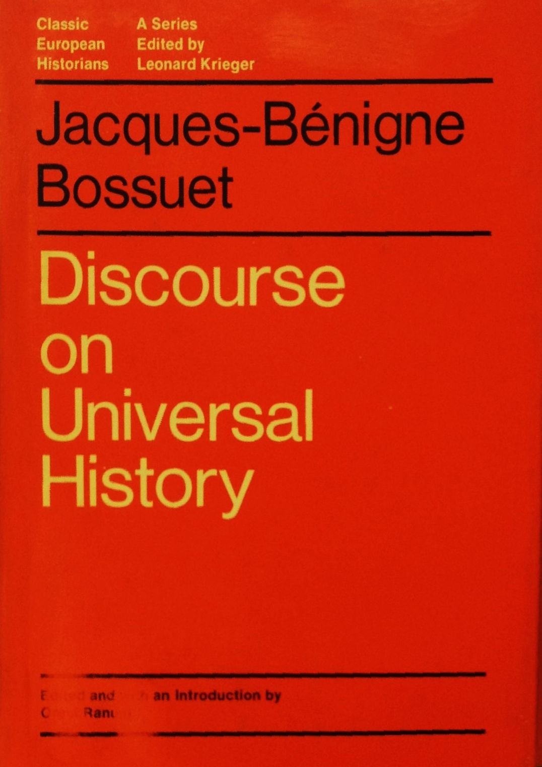 Discourse on Universal History,Used