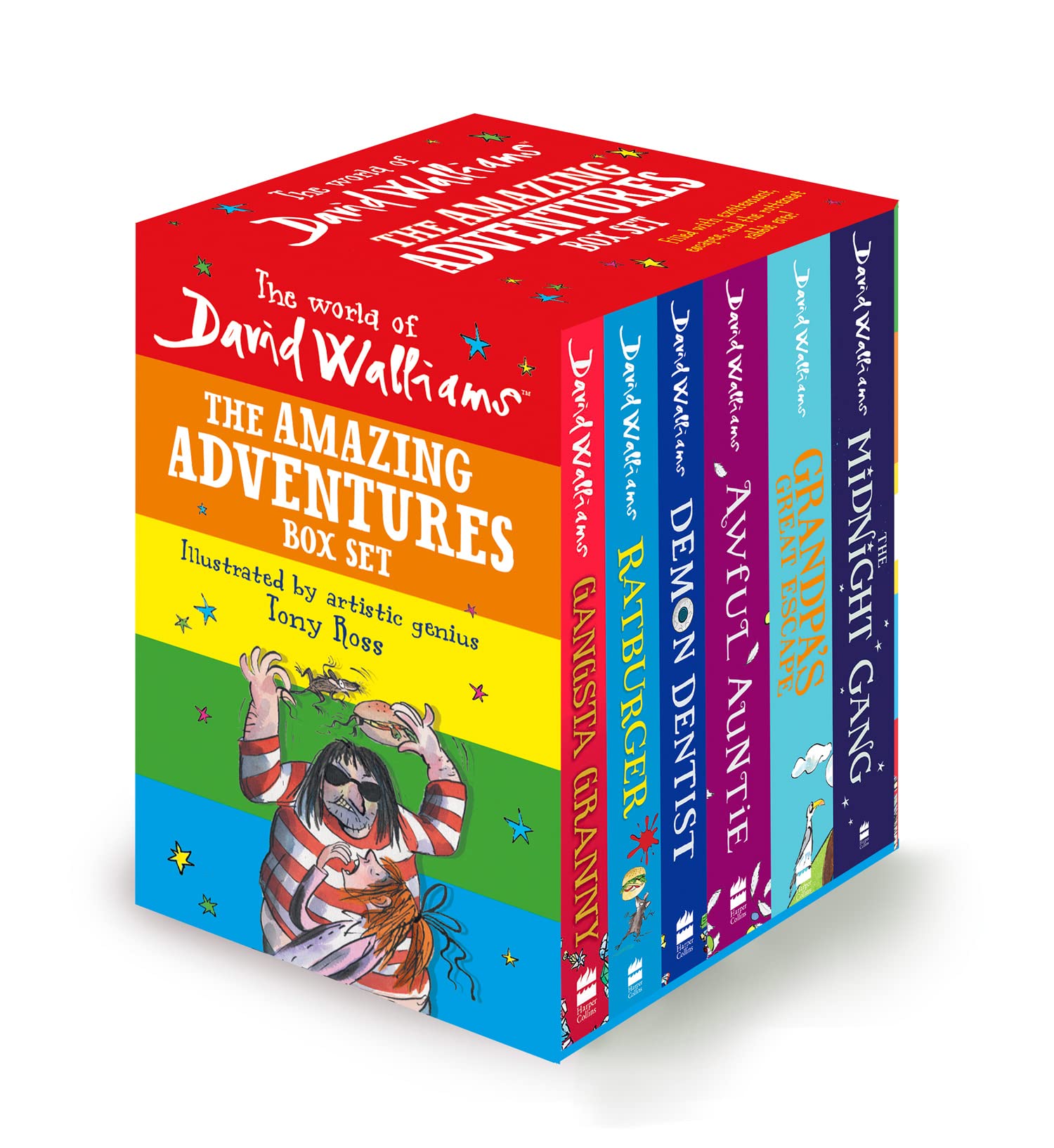 The World Of David Walliams:Amazing Adventures Box Set
