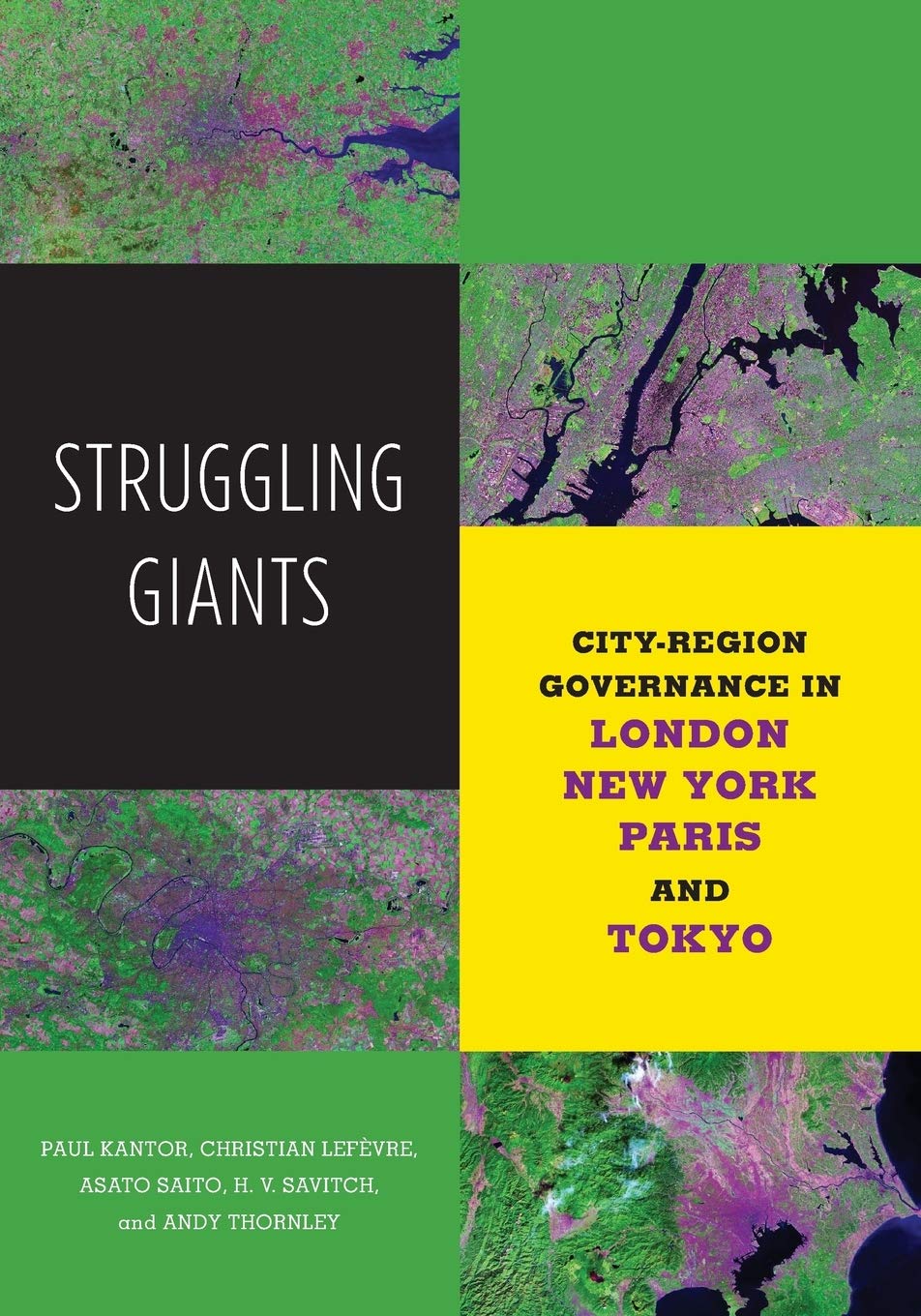 Struggling Giants: CityRegion Governance in London, New York, Paris, and Tokyo (Globalization and Community),New