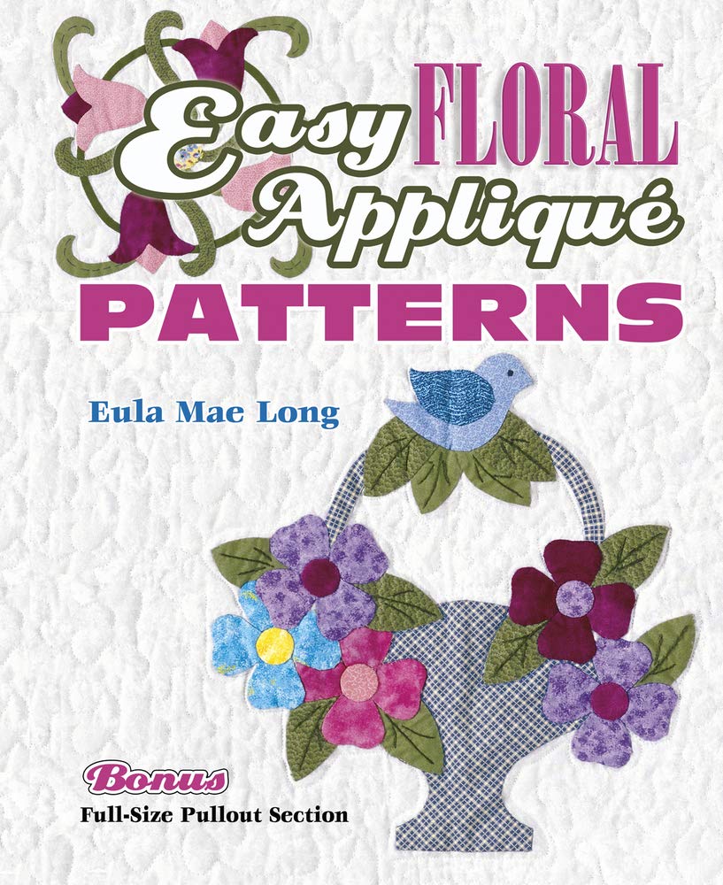 Easy Floral Applique Patterns,Used