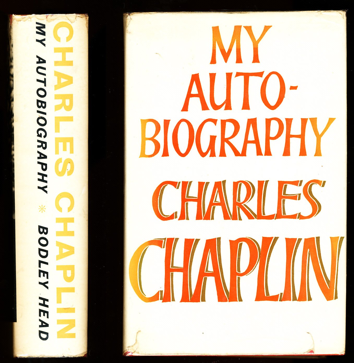 My Autobiography Charles Chaplin 1964 hardback,Used