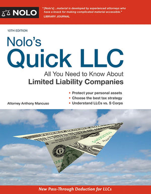 Nolo's Quick LLC: All You Need to Know About Limited Liability Companies (Quick & Legal),Used