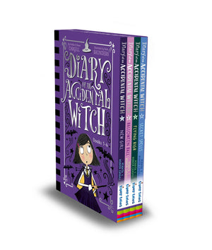 Diary Of An Accidental Witch 4Book Box Set, Books 14: New Girl; Halloween Ball; Flying High; Secret Spells
