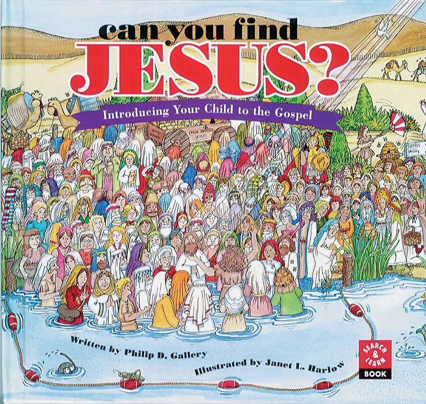 Can You Find Jesus? Introducing Your Child to the Gospel (Search & Learn Book),Used