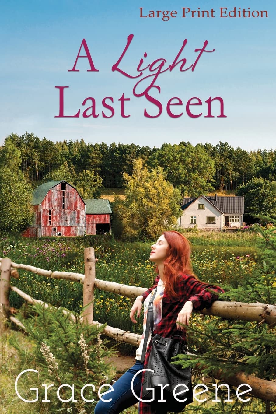 A Light Last Seen (Large Print) (Grace Greene's Large Print Books),Used