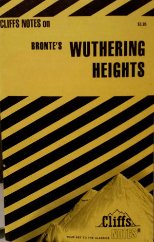 Cliff's Notes on Bronte's Wuthering Heights,Used