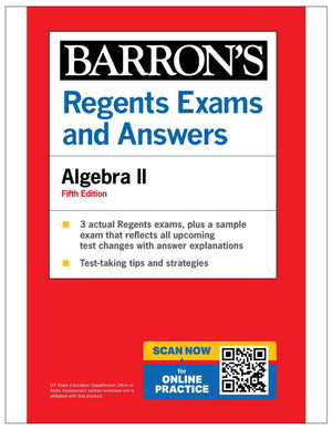 Regents Exams And Answers: Algebra Ii, Fifth Edition (BarronS New York Regents)