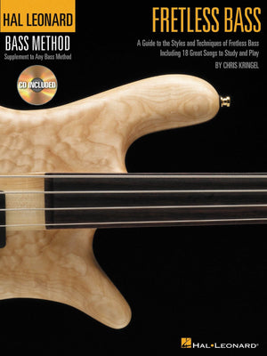 Fretless Bass  A Guide To The Styles And Techniques Of Fretless Bass Book/Online Audio (Hal Leonard Bass Method)