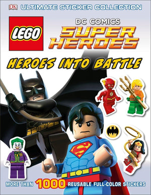 Ultimate Sticker Collection: LEGO DC Comics Super Heroes: Heroes into Battle: More Than 1,000 Reusable FullColor Stickers,New
