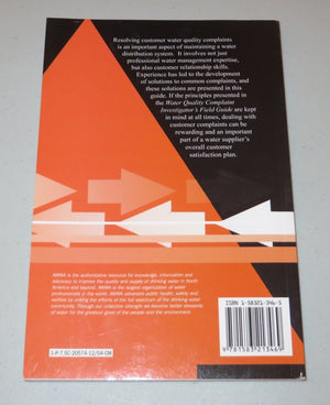 Water Quality Complaint Investigators Field Guide,Used
