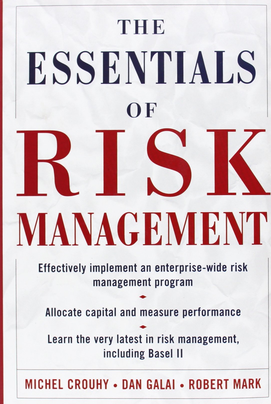 The Essentials of Risk Management,Used