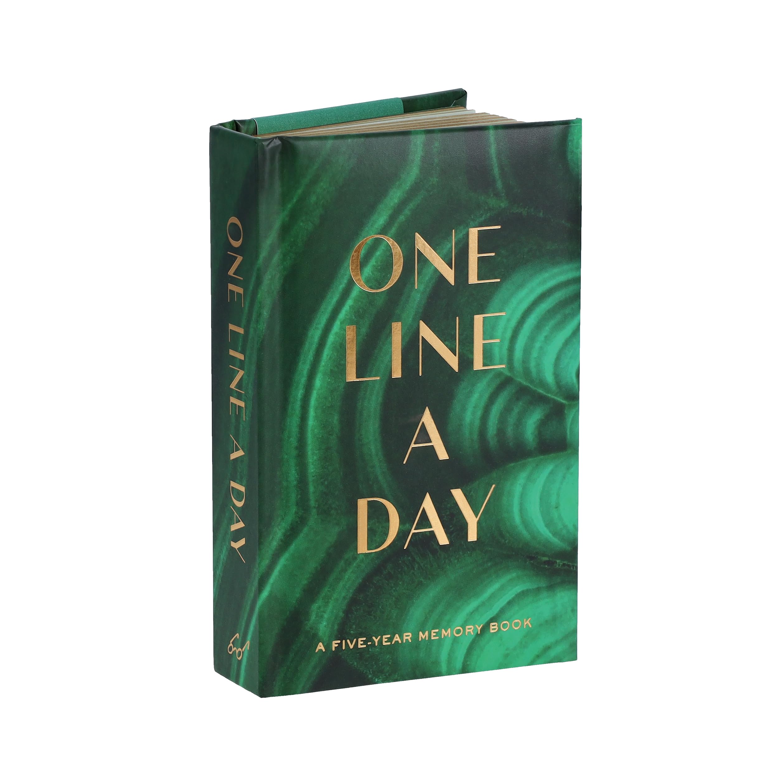 Malachite Green One Line a Day: A FiveYear Memory Book,New
