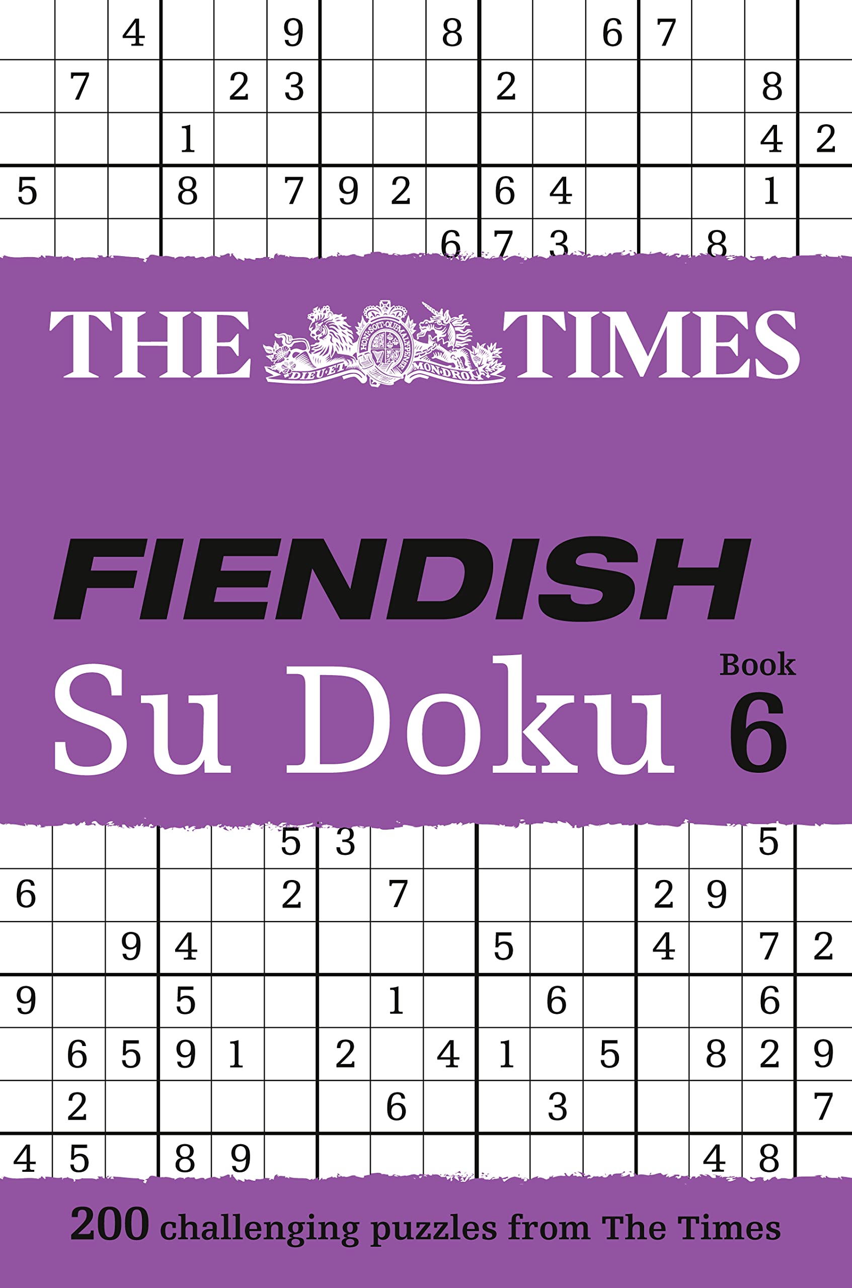 The Times Fiendish Su Doku Book 6,Used