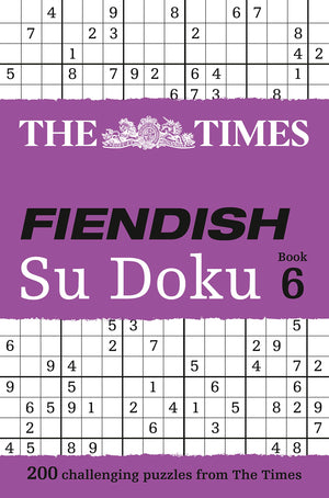 The Times Fiendish Su Doku Book 6,Used
