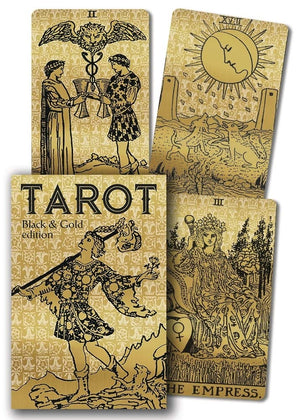 Tarot Black & Gold Edition,Used