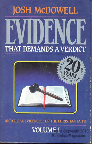 Evidence That Demands A Verdict,New