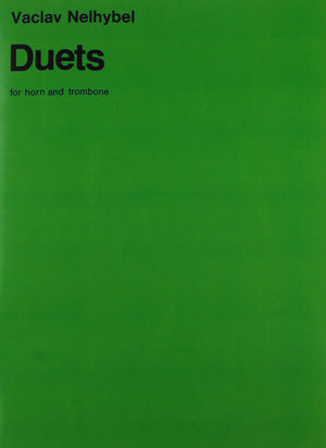 Duets for Horn and Trombone: Score and Parts,Used