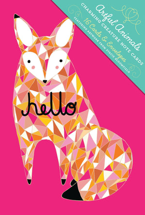 Artful Animals Charming Creature Note Cards: Featuring Artwork From Stacie Bloomfield