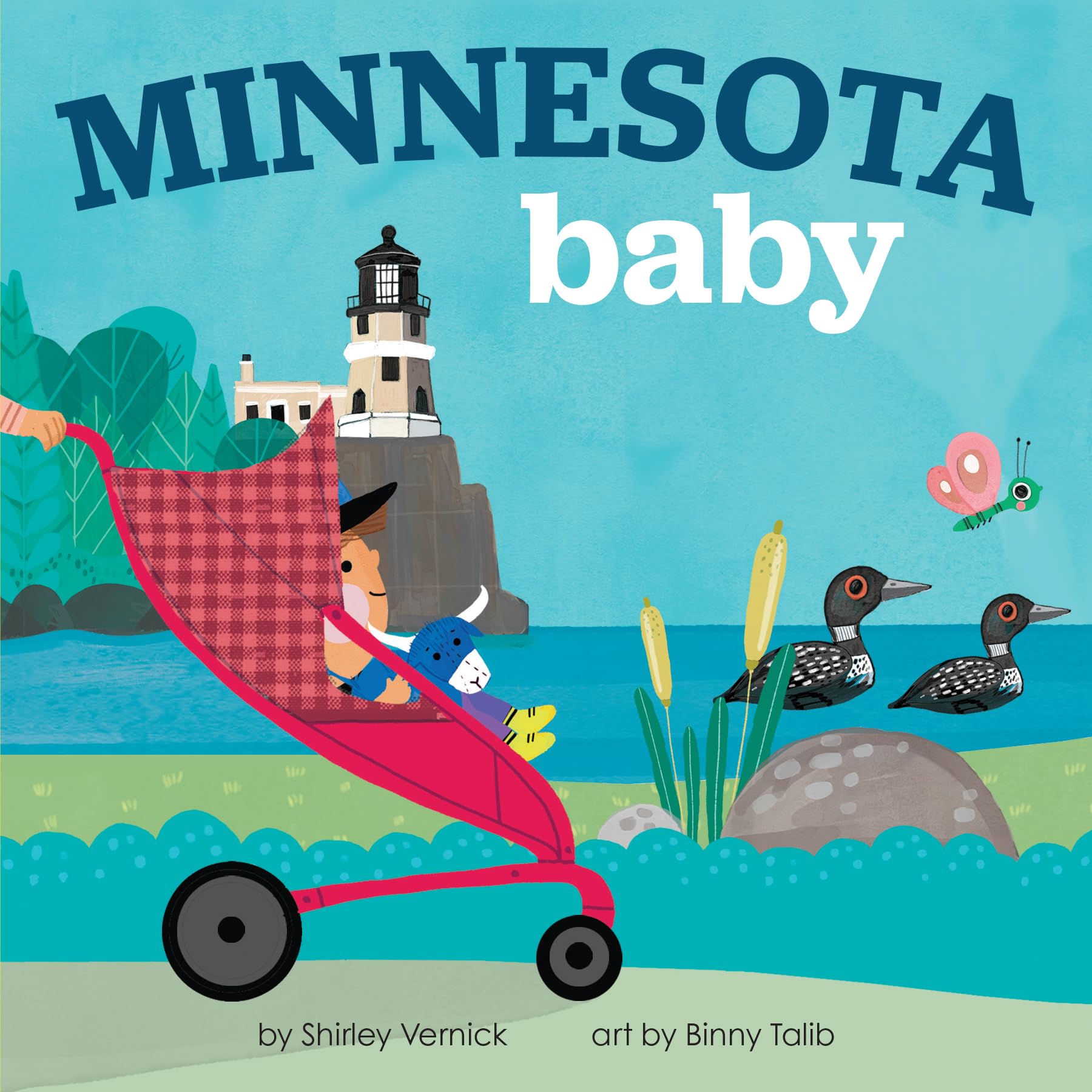 Minnesota Baby: An Adorable & Giftable Board Book with Activities for Babies & Toddlers that Explores the North Star State (Loca,New