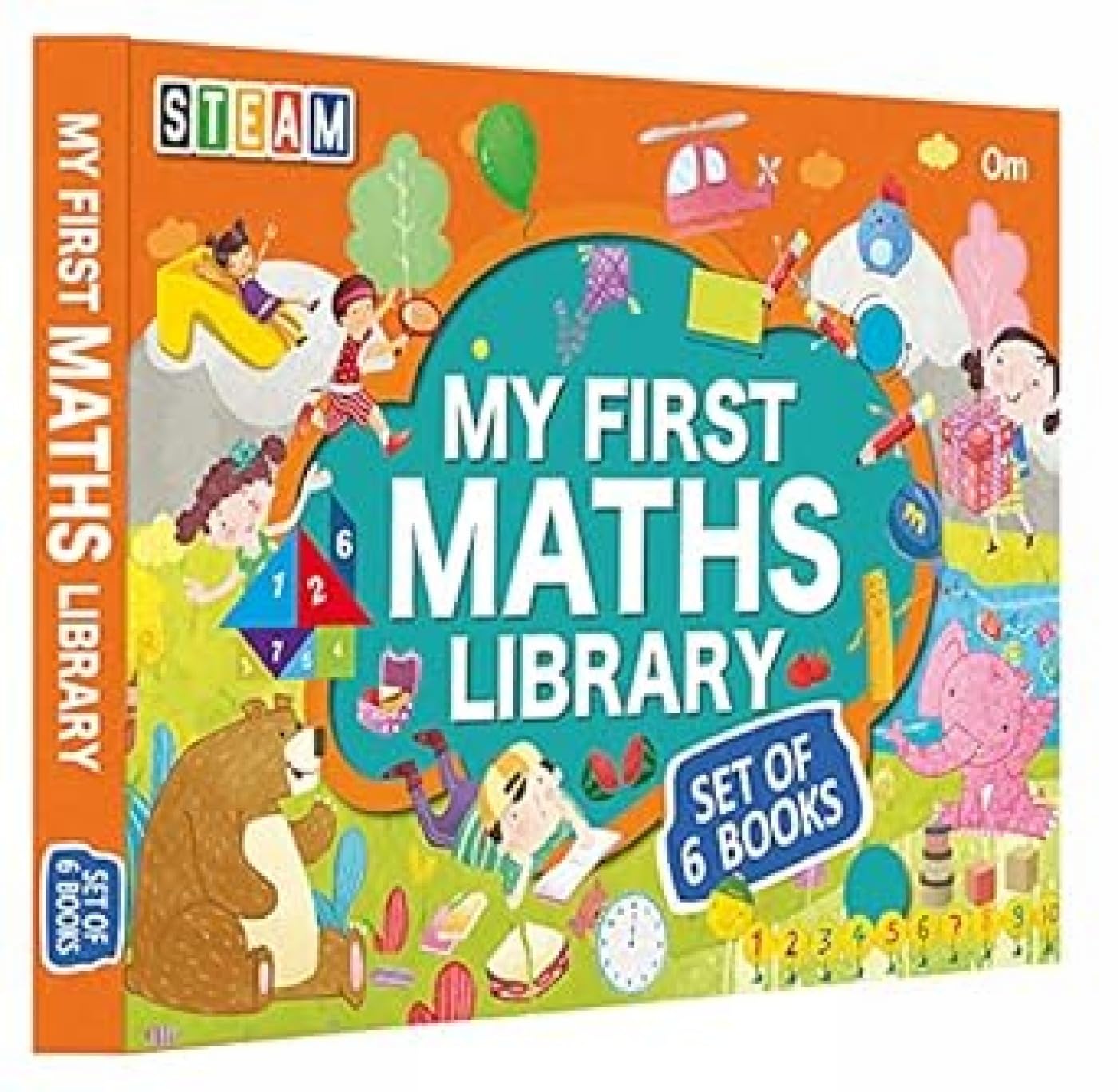 Encyclopedia -Steam : My First Maths Library (Set Of 6 Books)