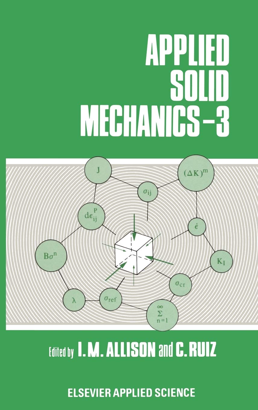 Applied Solid Mechanics: 3rd Conference,Used