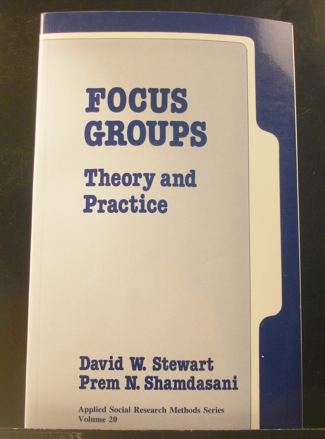 Focus Groups: Theory and Practice (Applied Social Research Methods),New