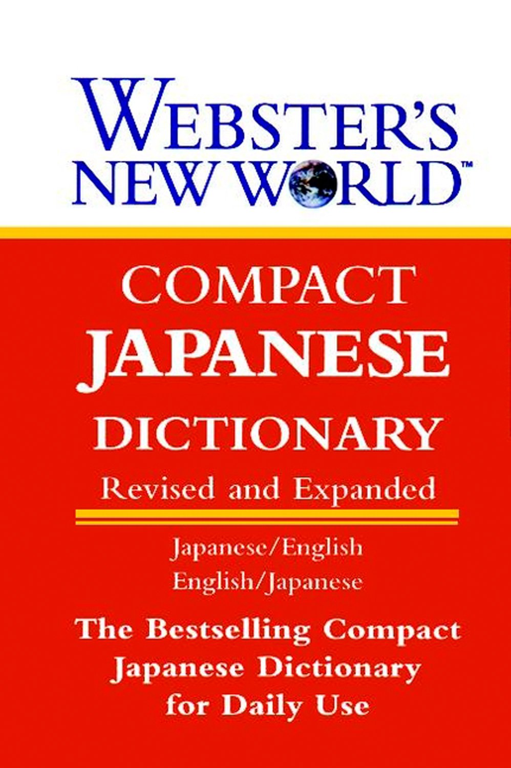 Webster's New World Compact Japanese Dictionary: Japanese/EngishEnglish/Japanese,Used