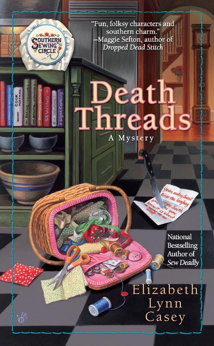 Death Threads (Southern Sewing Circle Mysteries),Used