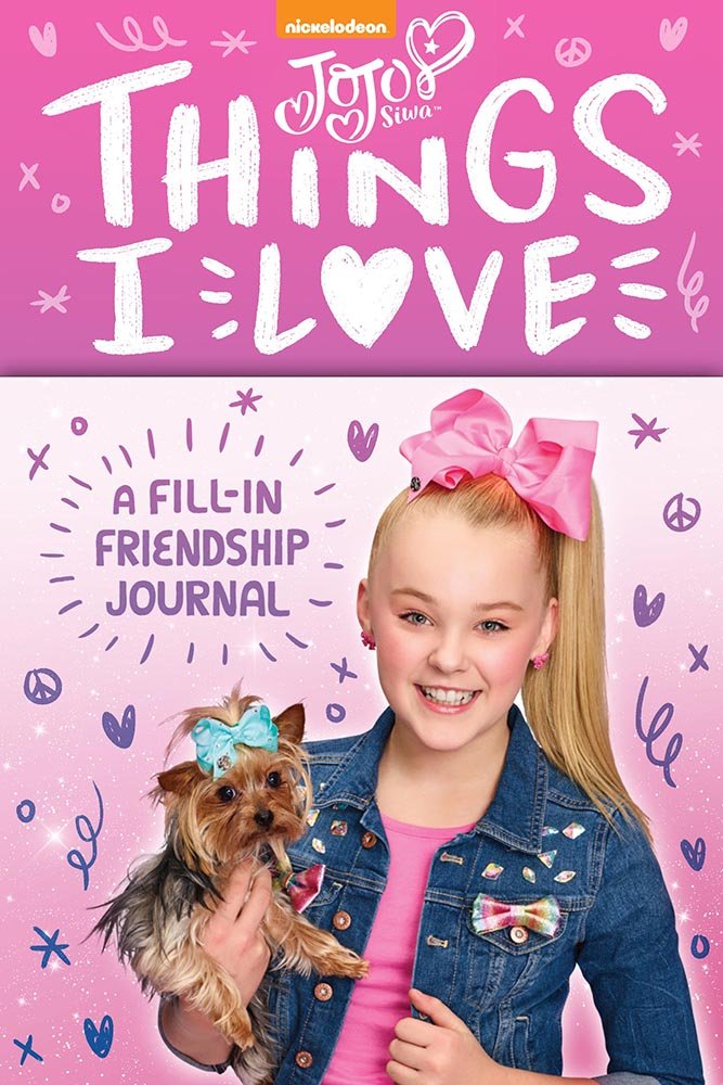 Jojo Siwa: Things I Love: A Fillin Friendship Book