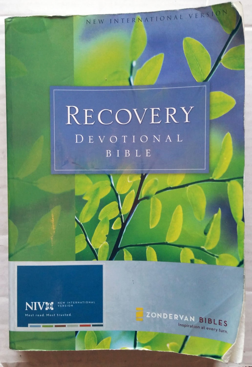 Recovery Devotional Bible, Paperback,New