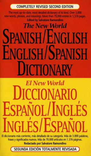 The New World Spanish/English, English/Spanish Dictionary (El New World Diccionario espa?ol/ingl?s, ingl?s/espa?ol) (Spanish and,Used