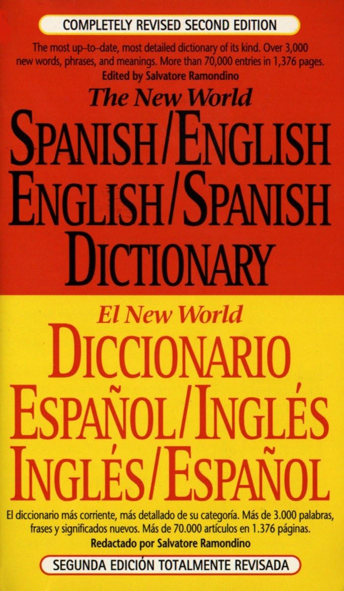 The New World Spanish/English, English/Spanish Dictionary (El New World Diccionario espa?ol/ingl?s, ingl?s/espa?ol) (Spanish and,Used