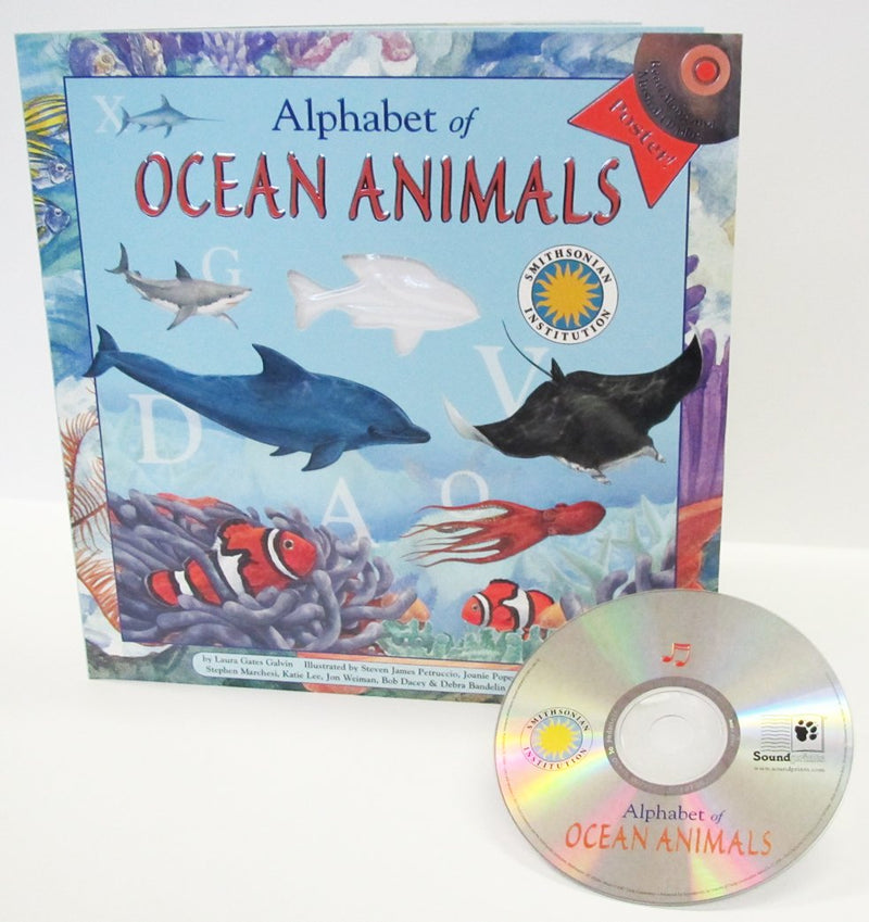 Alphabet of Ocean Animals (Smithsonian Alphabet Books),Used
